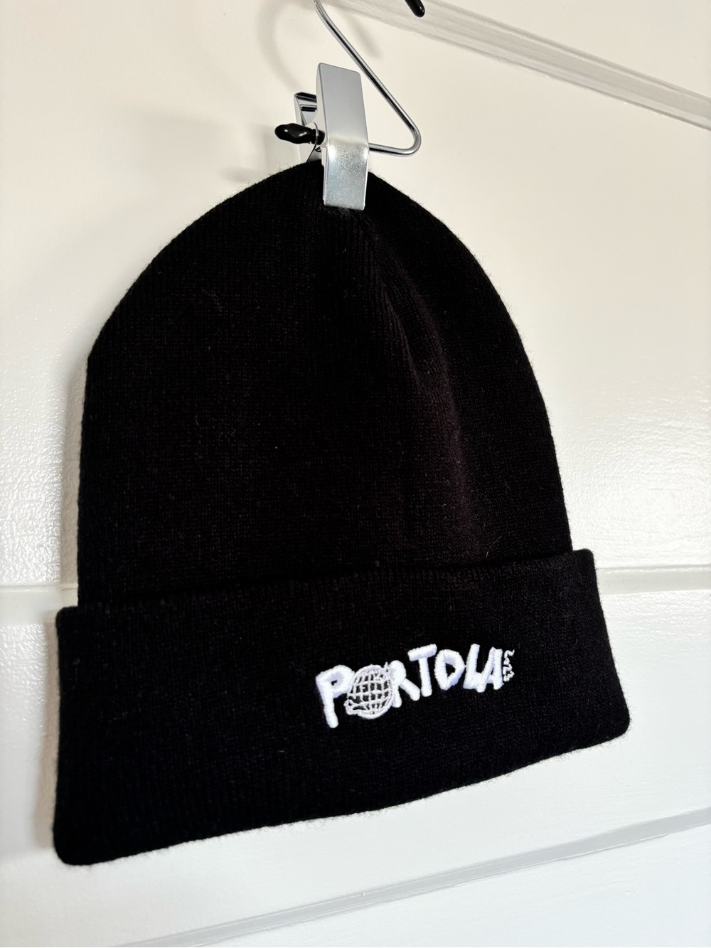 Portola festival 2023 Black Knit Beanie OS - Picture 2 of 6